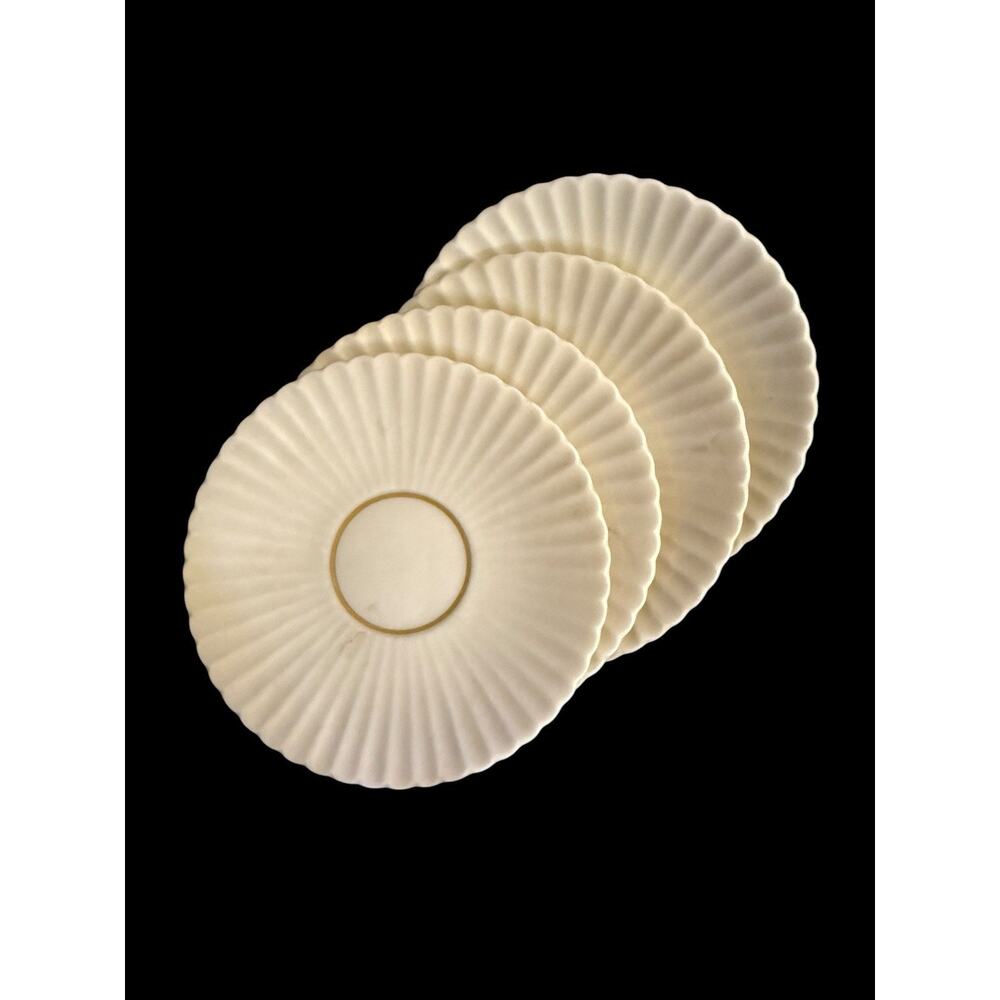 Lenox Cretan Pattern Saucers 5-7/8 Inch Replacement Fine Porcelain